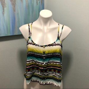 Parisian Collection Printed Tank Top